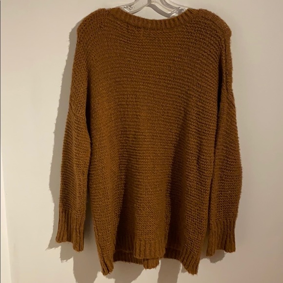 Brown knit pullover - Picture 3 of 3